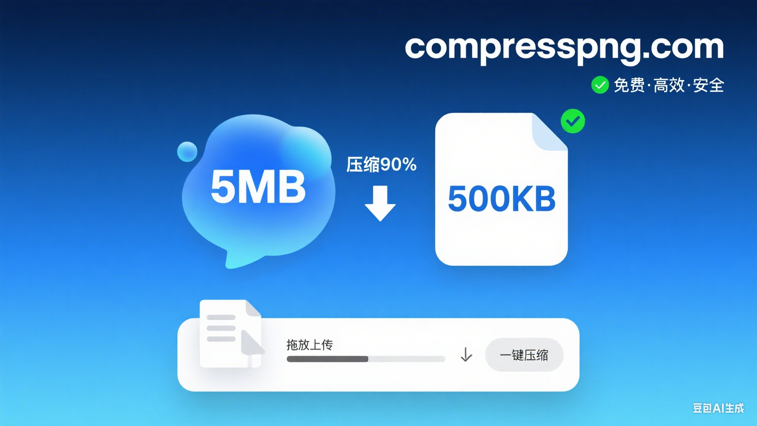 告别 PNG 臃肿！在线压缩，画质不丢、速度翻倍！