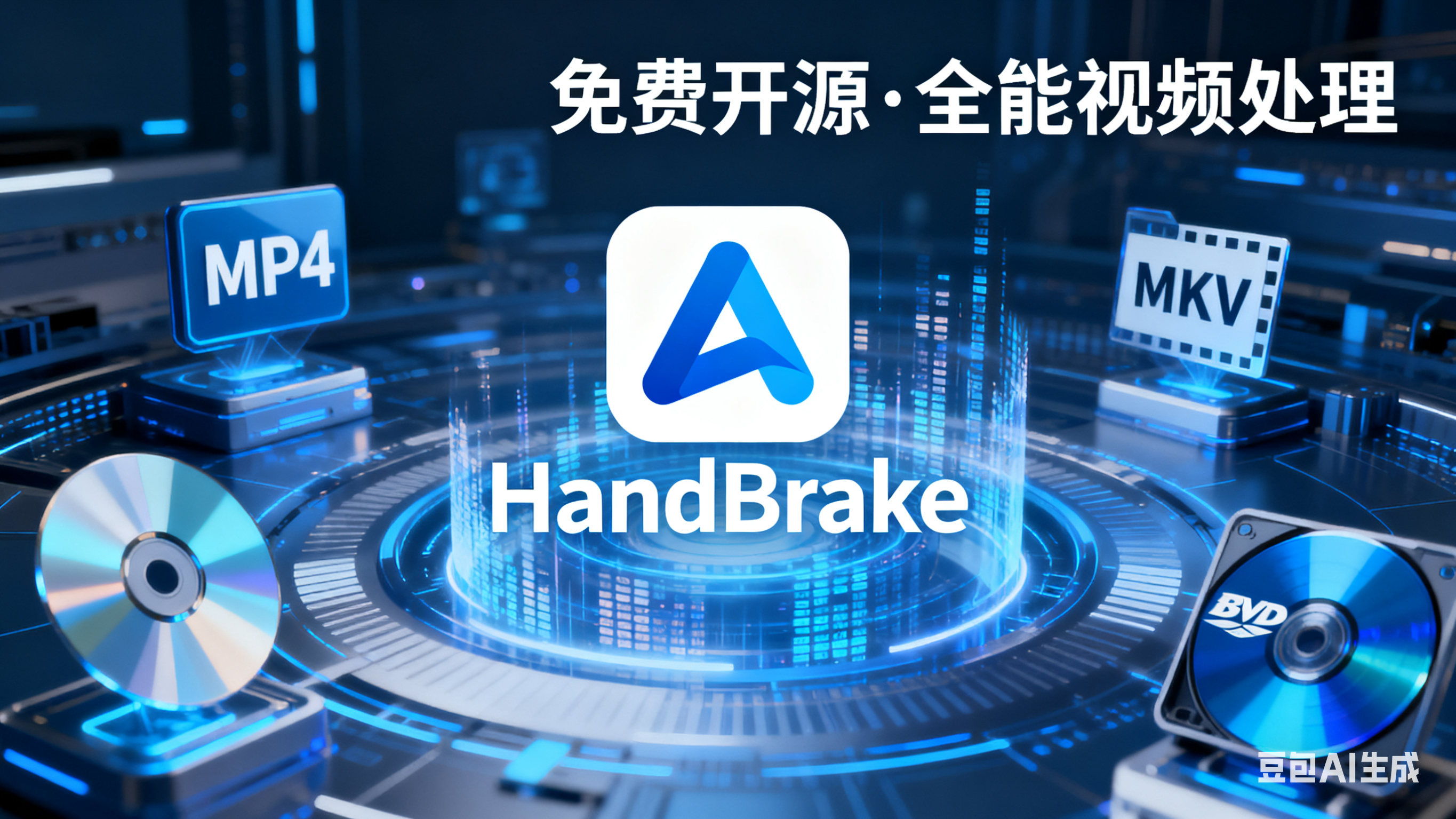 HandBrake:免费开源的全能视频处理神器